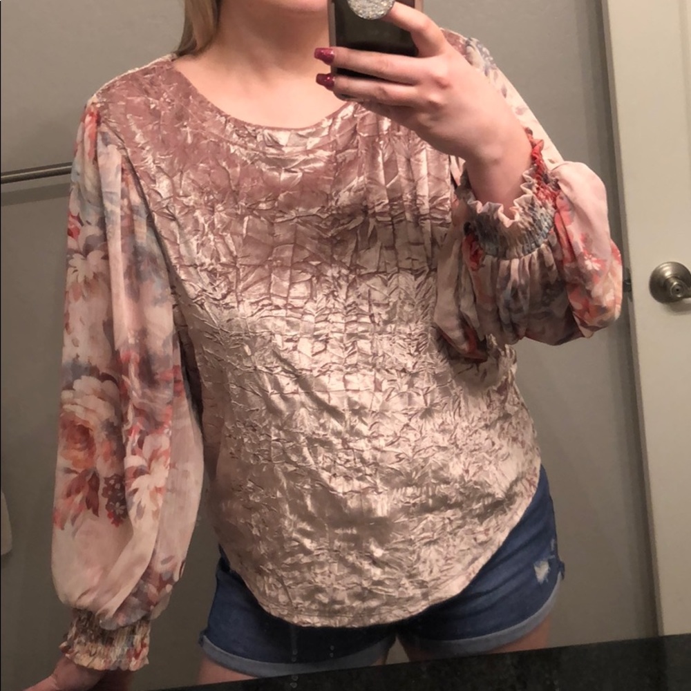Meadow Rue silk top